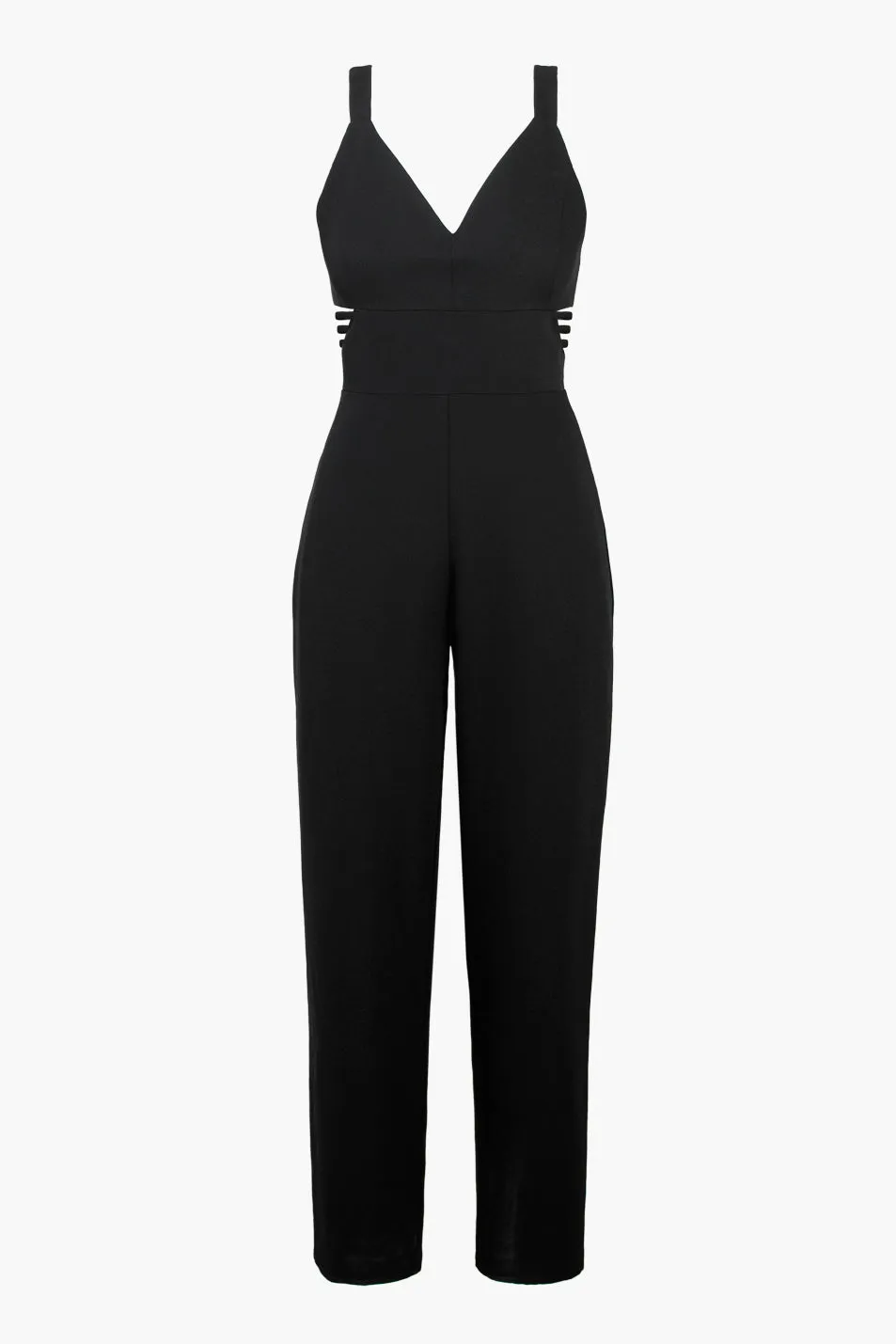 Glo Strappy Crepe Jumpsuit