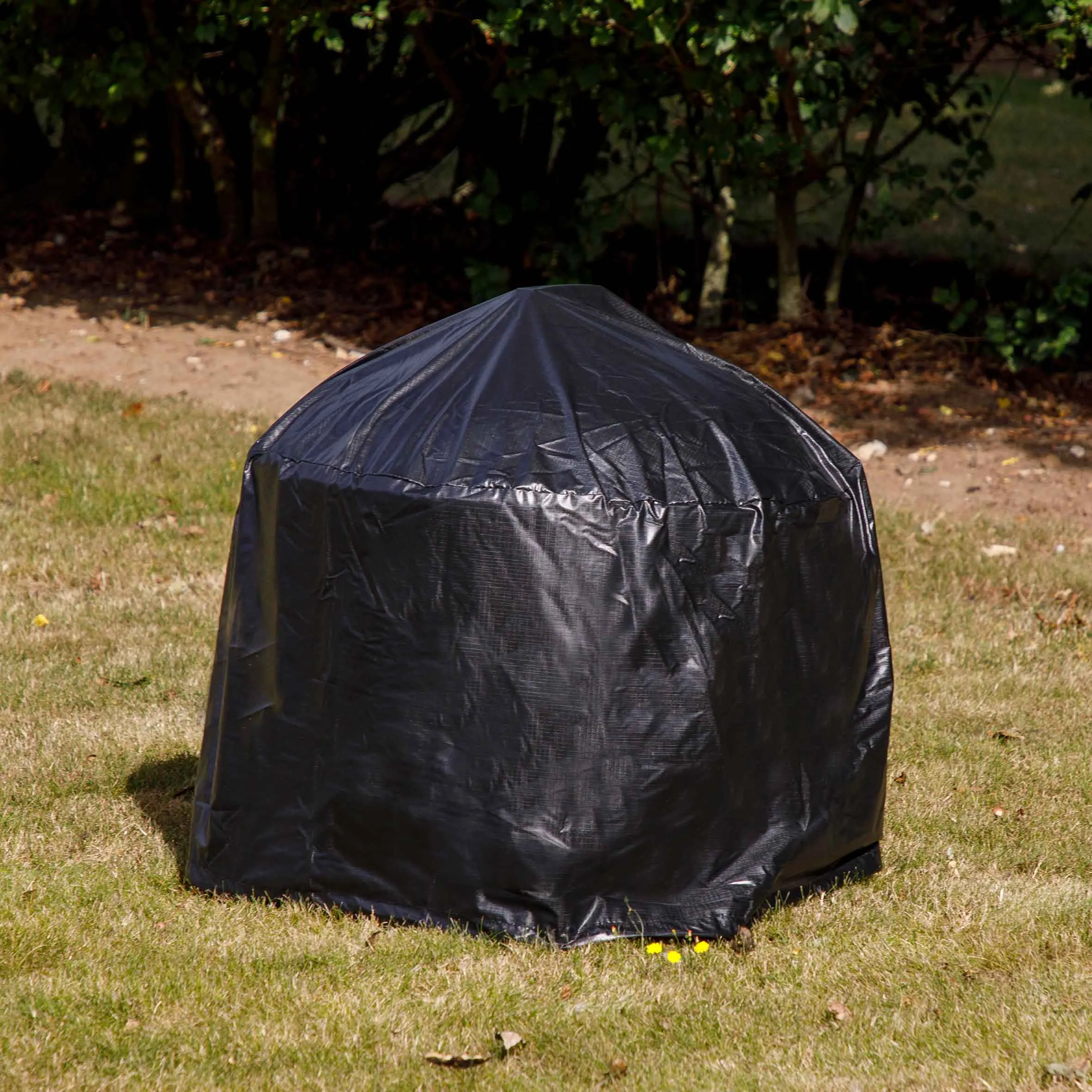 Heavy Duty, Water Resistant, PVC Fire Pit Cover with Drawstrings - DG123