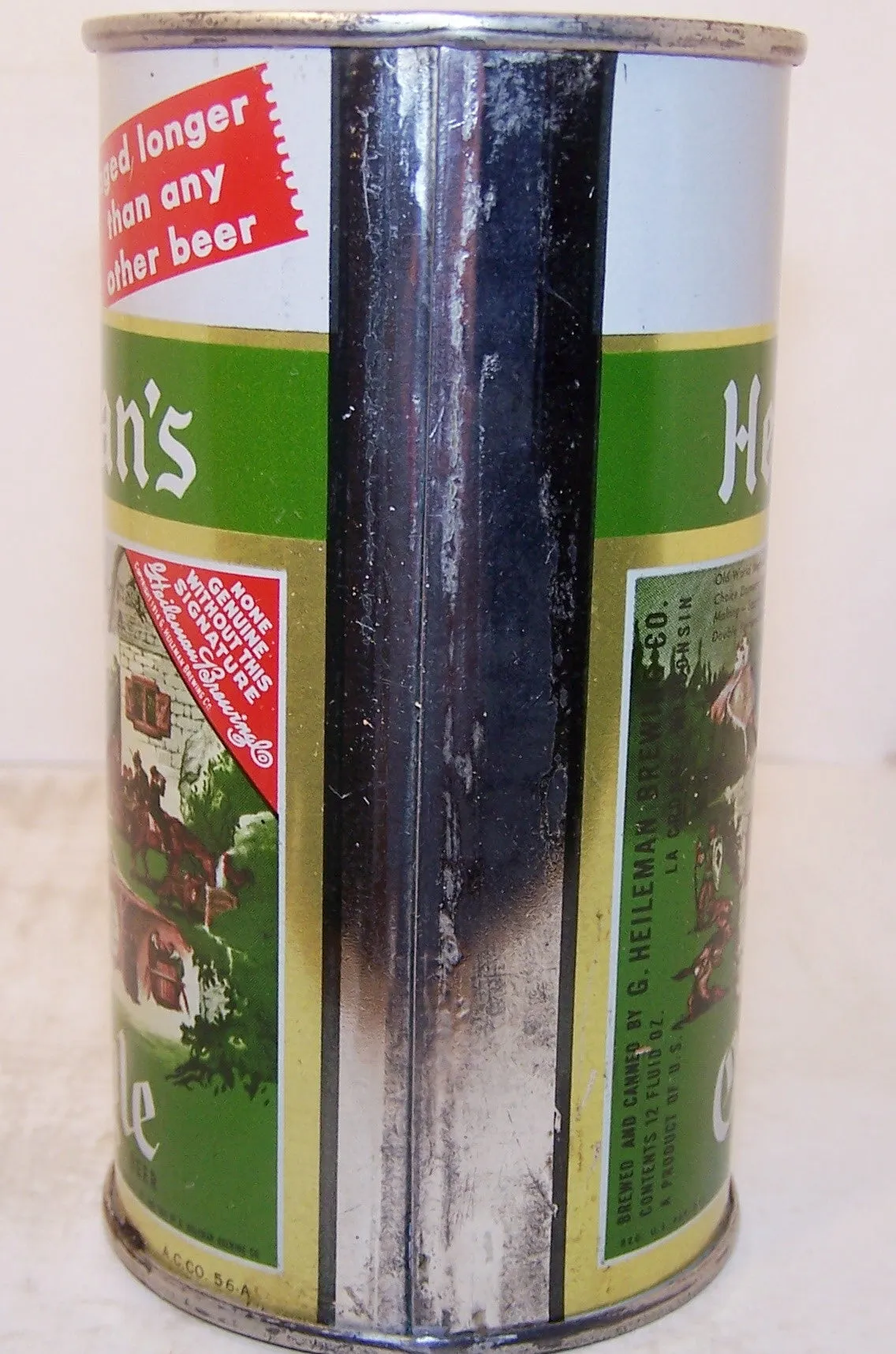 Heileman's Old Style Lager Beer, USBC 108-15, Grade 1/1   Sold 11/20/14