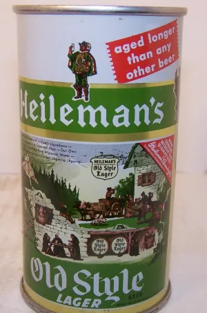 Heileman's Old Style Lager Beer, USBC 108-15, Grade 1/1   Sold 11/20/14