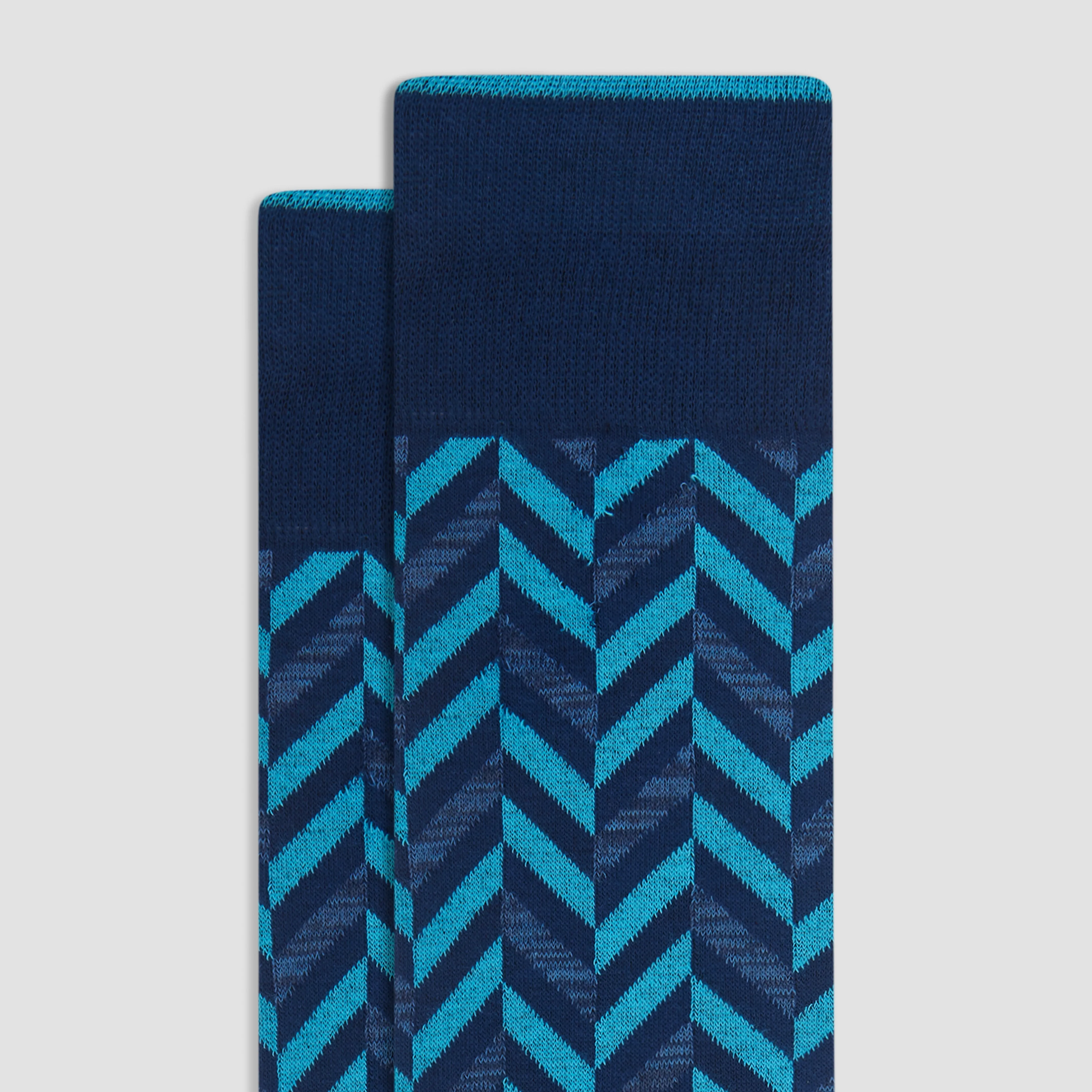 Herringbone Mid-Calf Socks