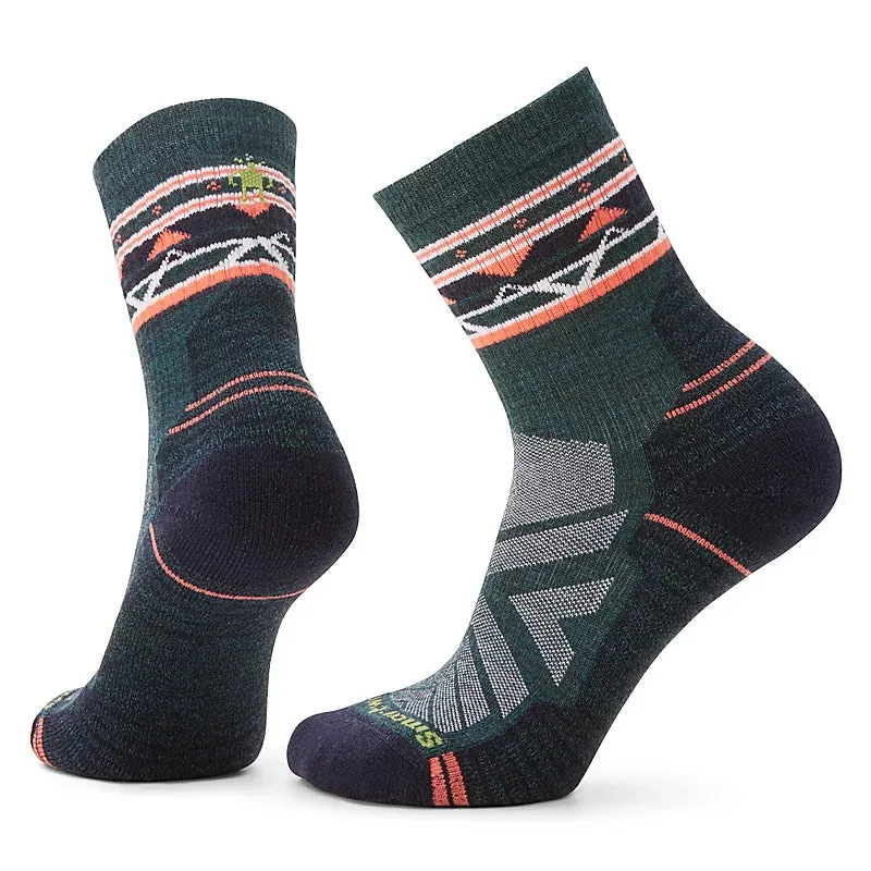 Hike Light Cushion Zig Zag Valley Mid Crew Socks (Women's) SW001580