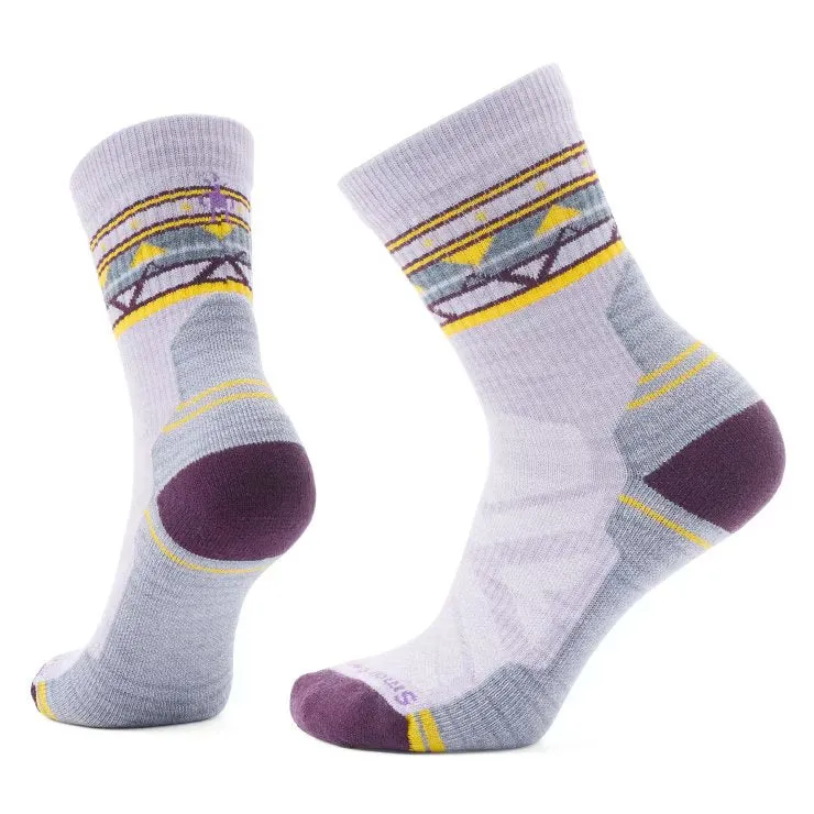 Hike Light Cushion Zig Zag Valley Mid Crew Socks (Women's) SW001580