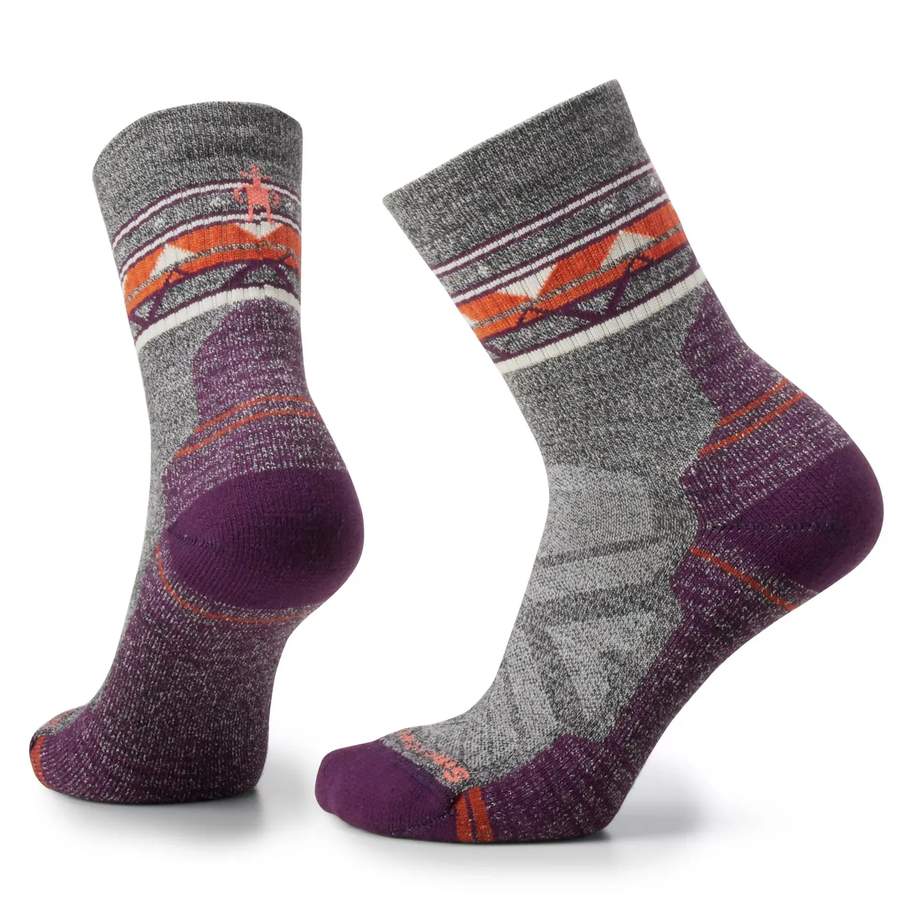 Hike Light Cushion Zig Zag Valley Mid Crew Socks (Women's) SW001580