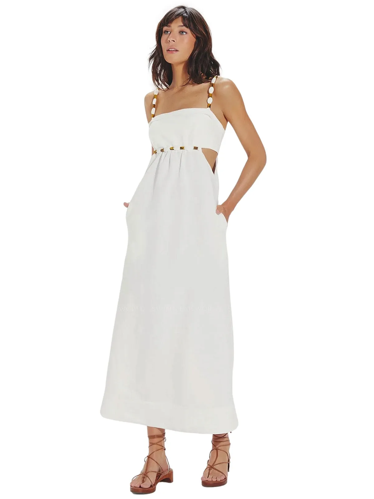 Isadora Detail Long Dress ::RET