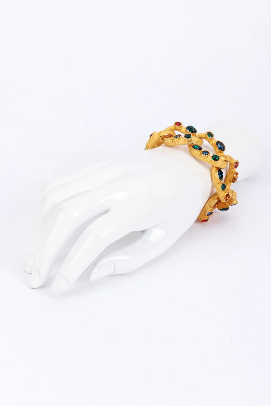 Jeweled Cable Chain Bracelet