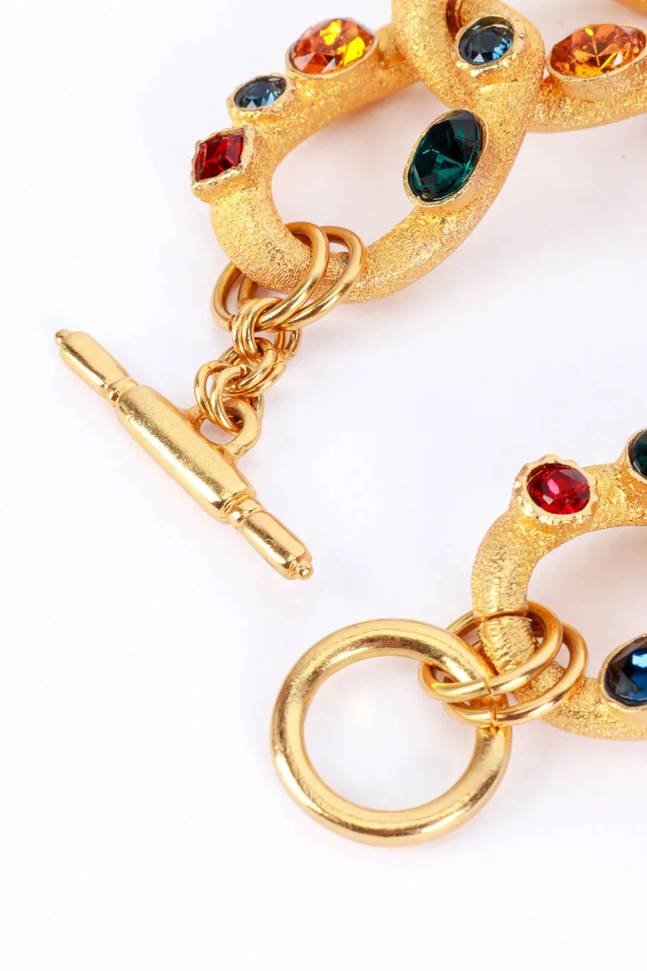 Jeweled Cable Chain Bracelet
