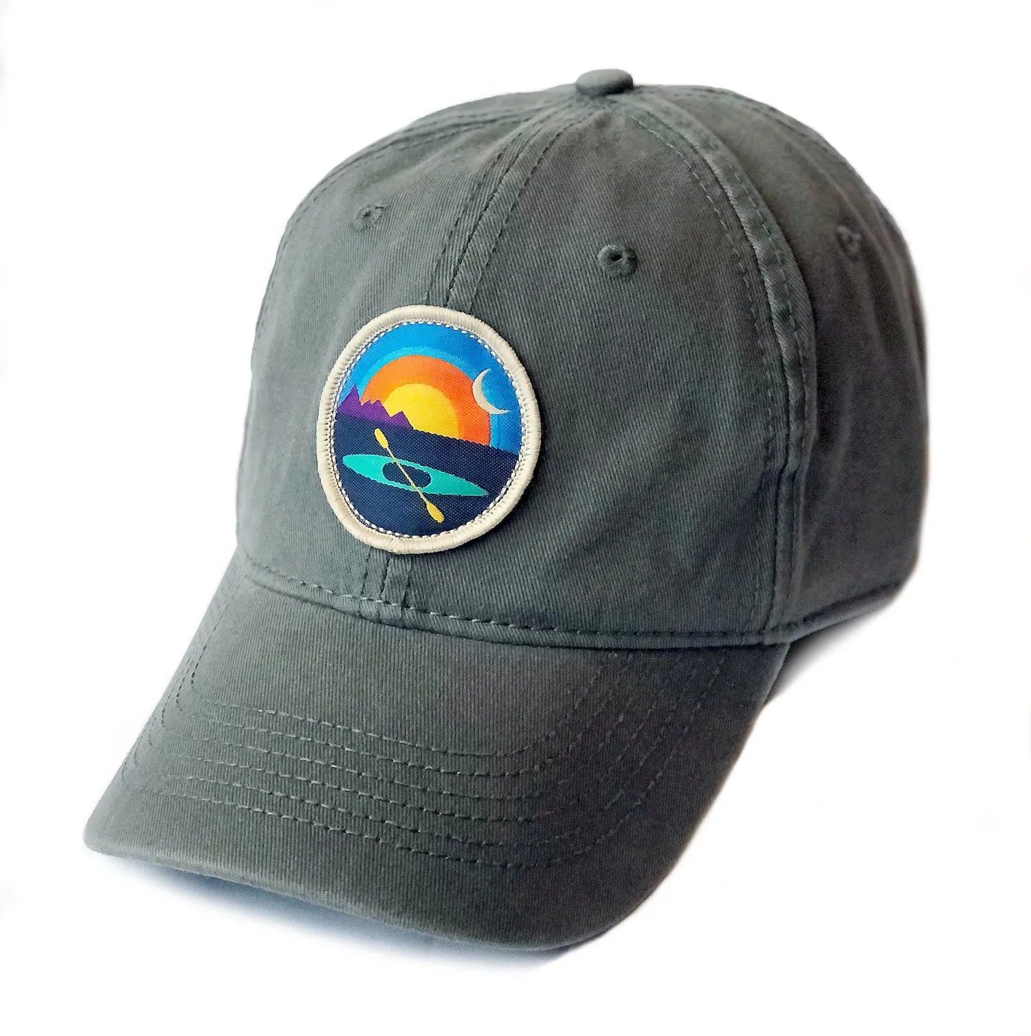 Kayak Sunset Washed Twill Hat