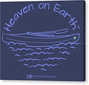 Kayaking Heaven On Earth - Canvas Print