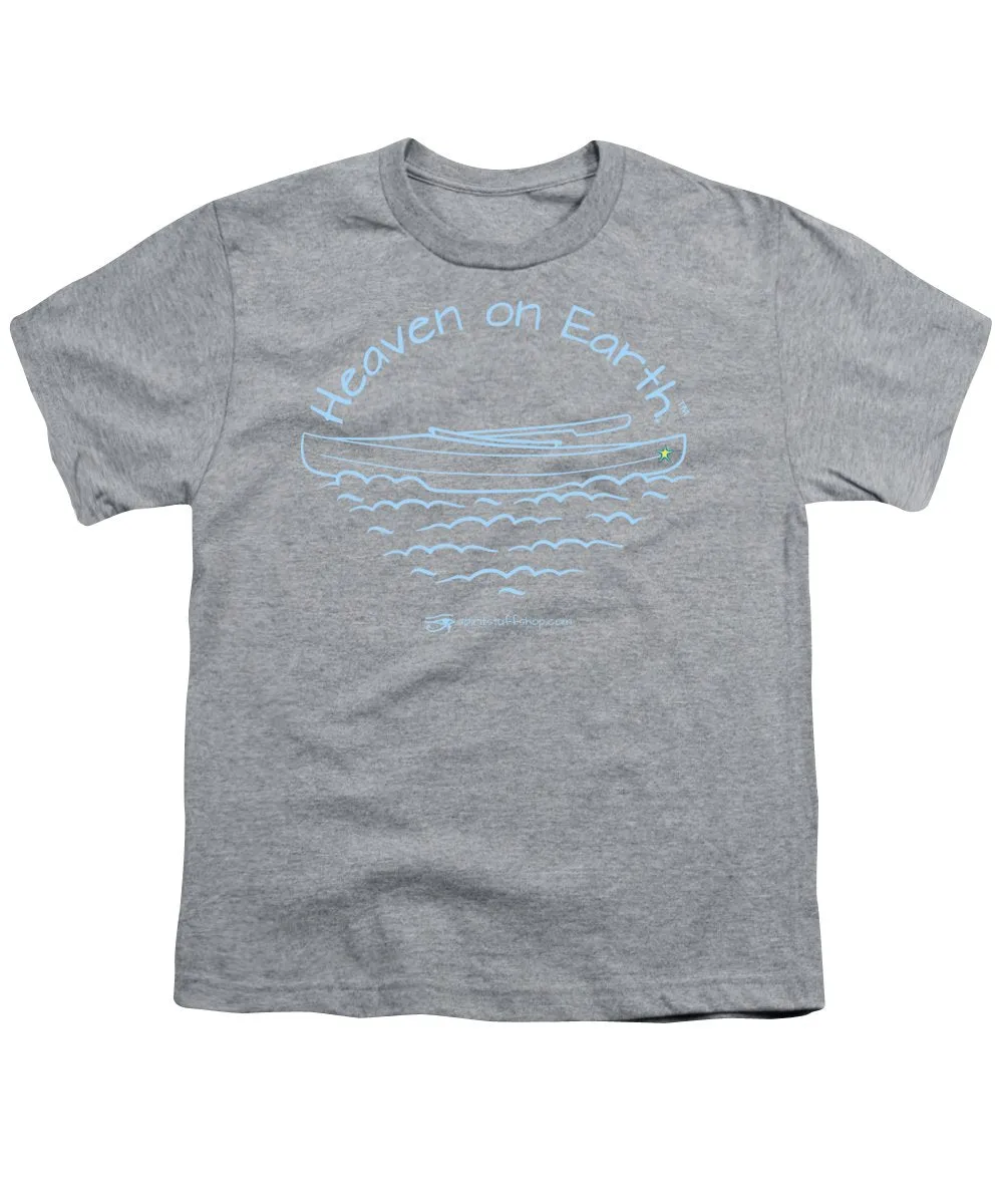 Kayaking Heaven On Earth - Youth T-Shirt