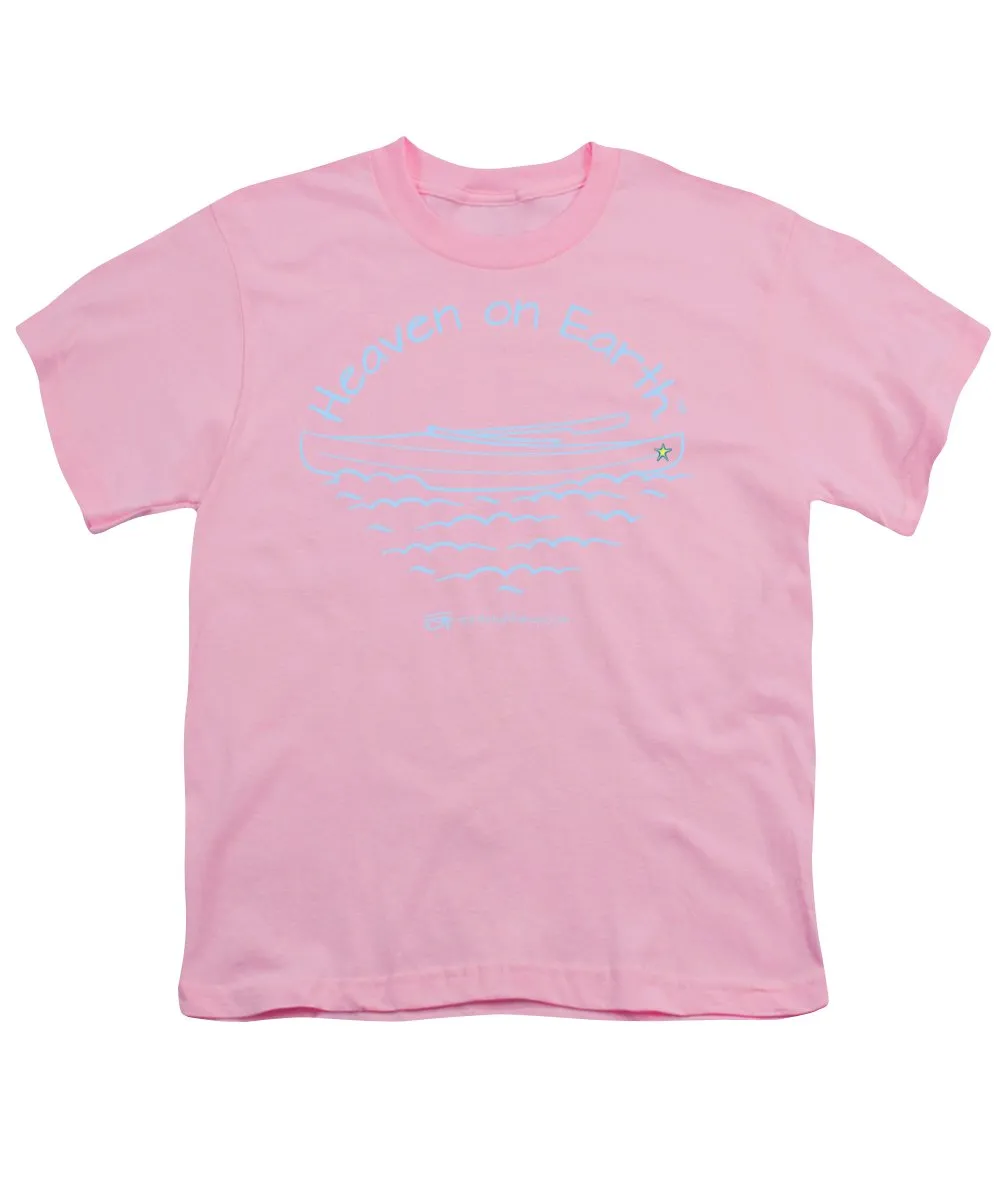 Kayaking Heaven On Earth - Youth T-Shirt