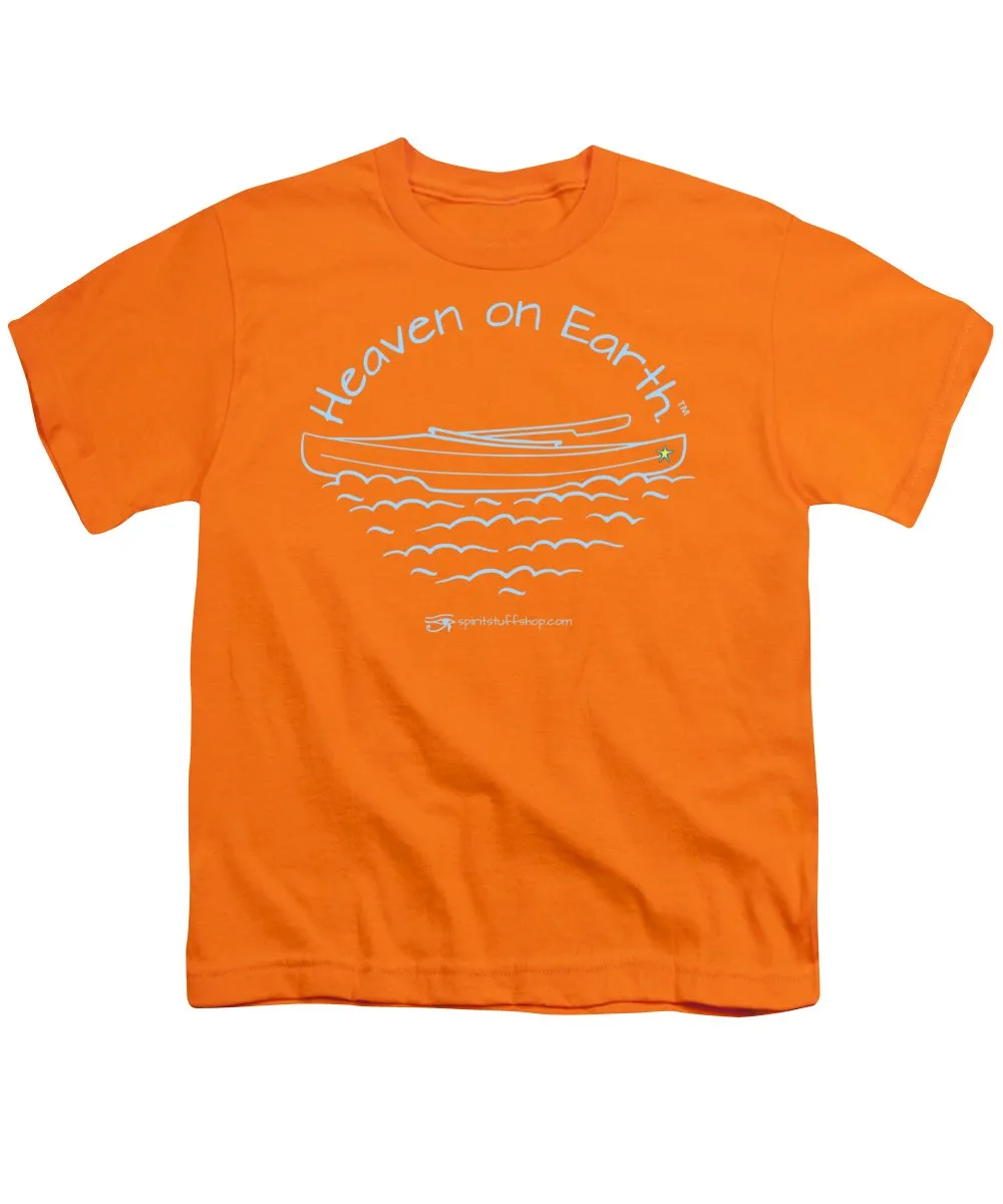 Kayaking Heaven On Earth - Youth T-Shirt