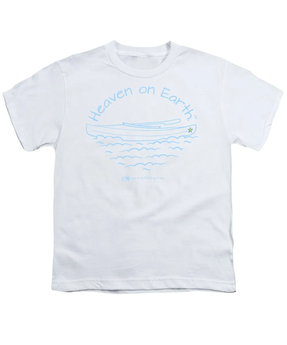 Kayaking Heaven On Earth - Youth T-Shirt