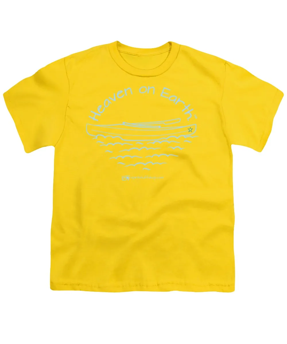 Kayaking Heaven On Earth - Youth T-Shirt