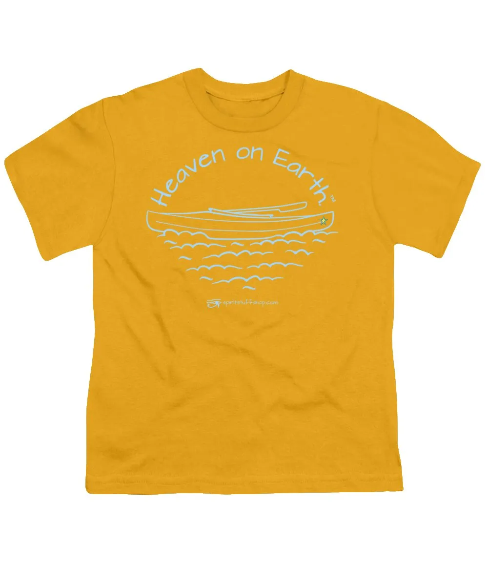 Kayaking Heaven On Earth - Youth T-Shirt