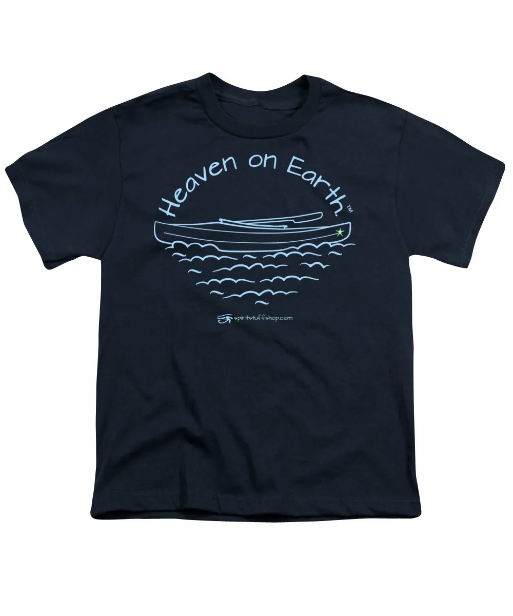 Kayaking Heaven On Earth - Youth T-Shirt