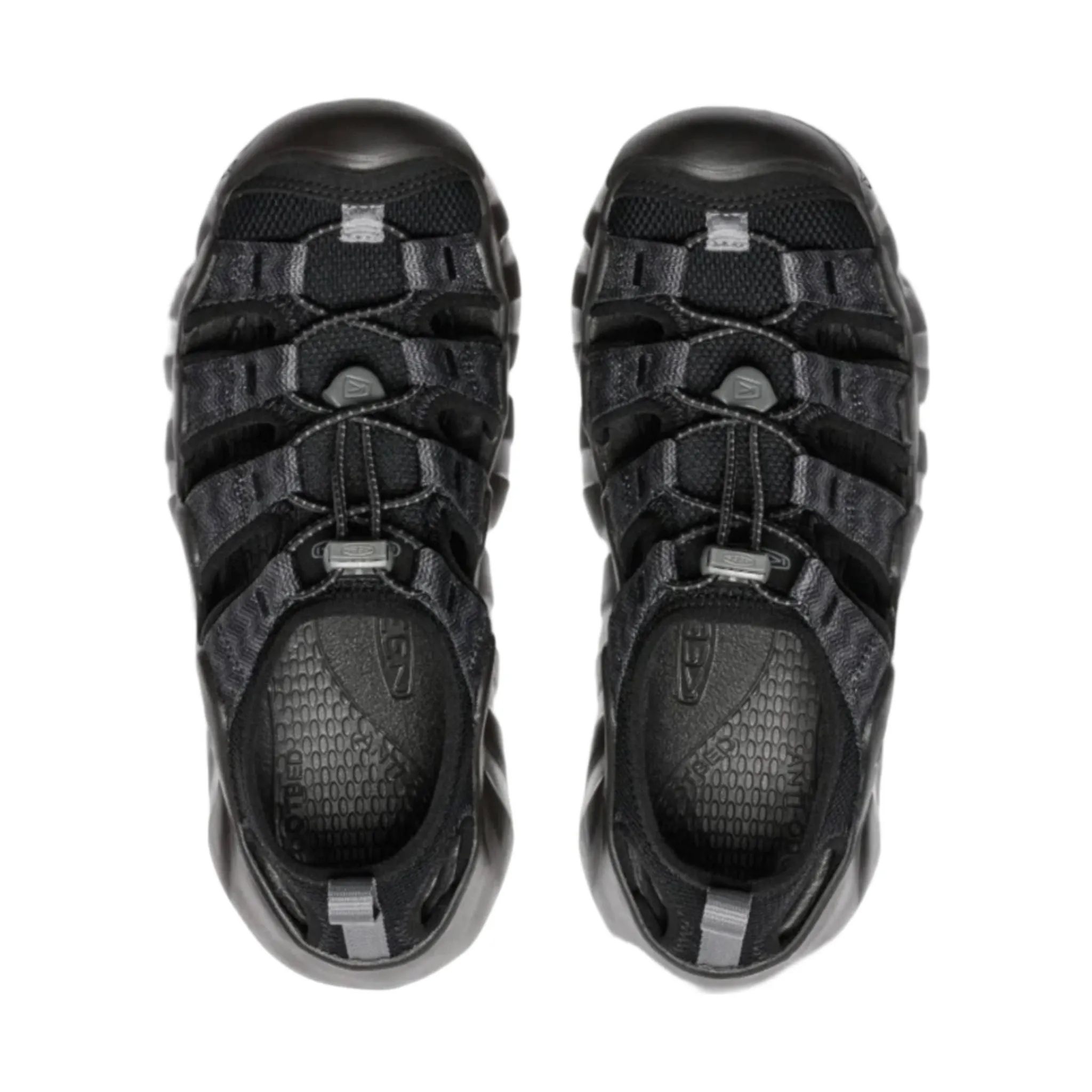 KEEN Women's Hyperport H2 Sandal - Black/Steel Grey