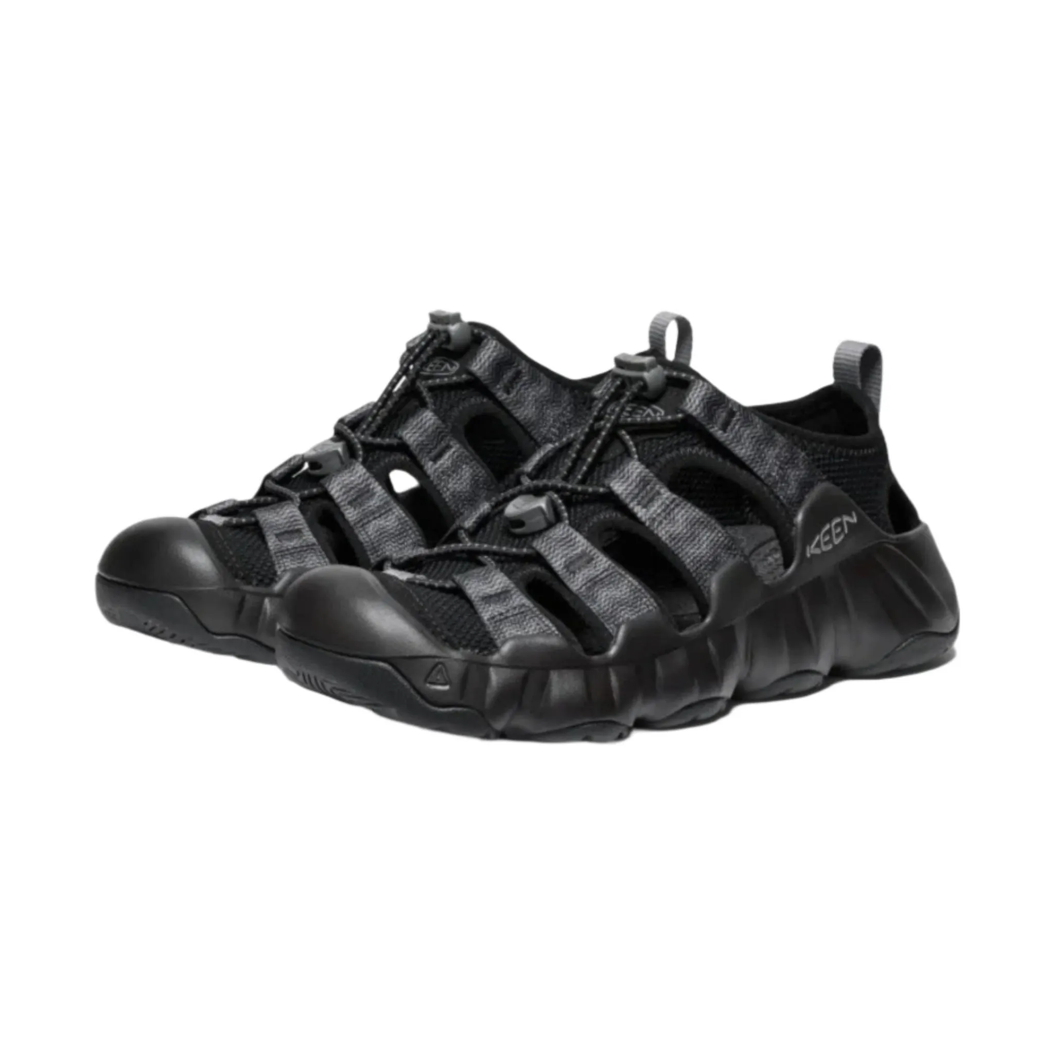 KEEN Women's Hyperport H2 Sandal - Black/Steel Grey