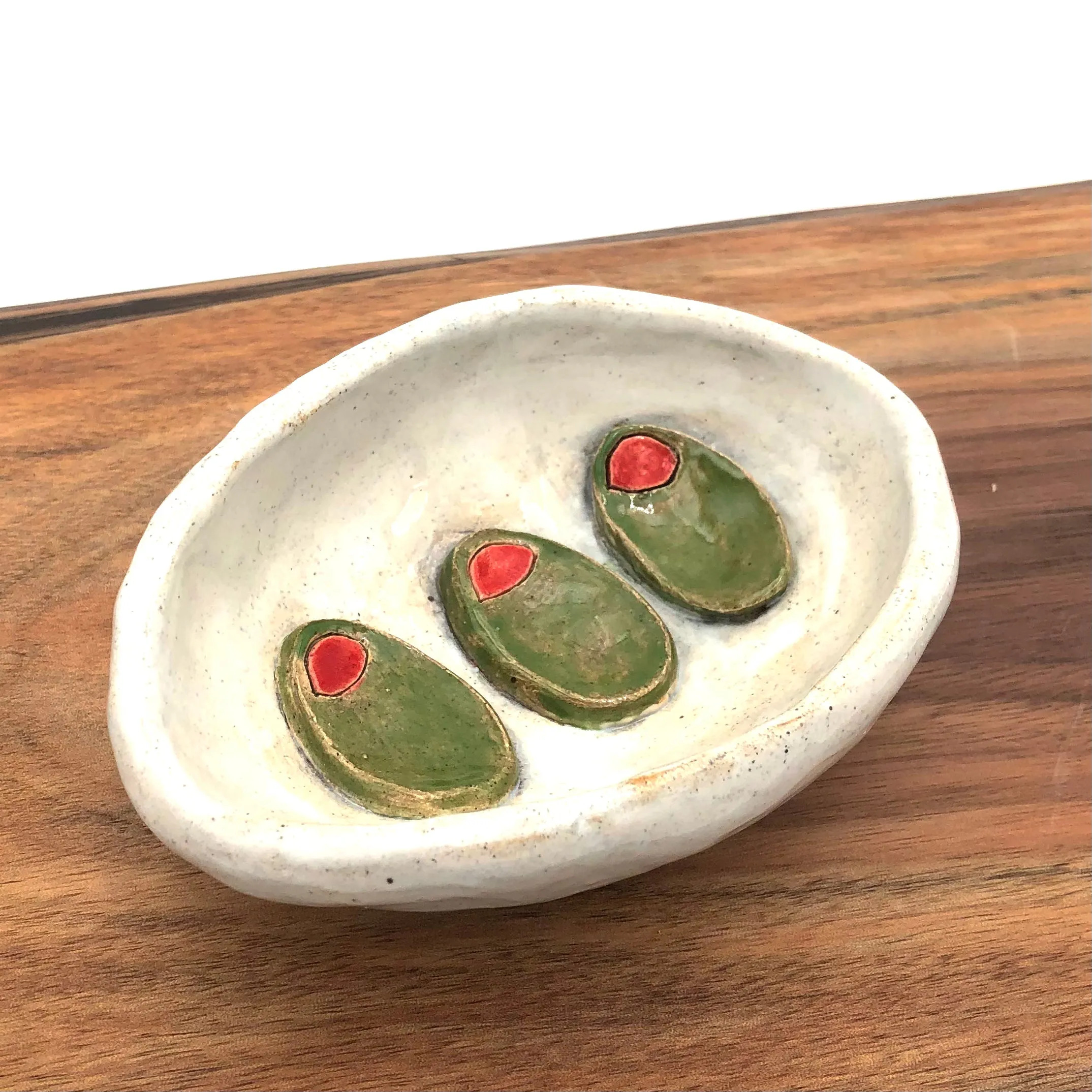 Kelly Aaron - Chunky Ceramic Olive Dish