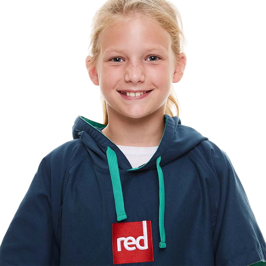 Kids Quick Dry Microfibre Changing Robe - Navy