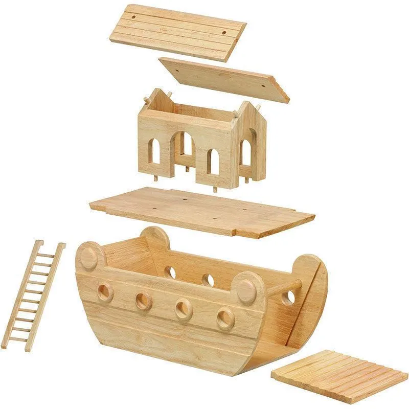 Lanka Kade Deluxe Noah's Ark with Natural Characters