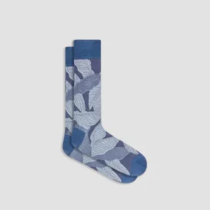 Leaves Mid-Calf Socks