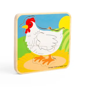 Lifecycle Puzzle - Chicken