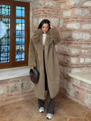 London Faux Fur Coat