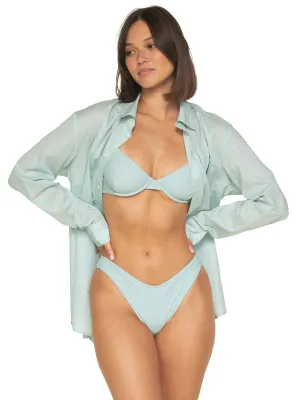 Long Sleeve Button Down Shirt ::RET