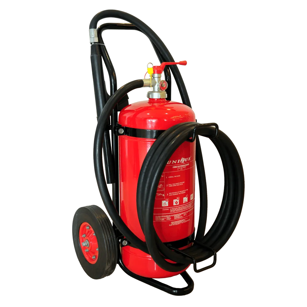 Lords 90% Dry Powder Mobile Trolley Extinguisher 100kg