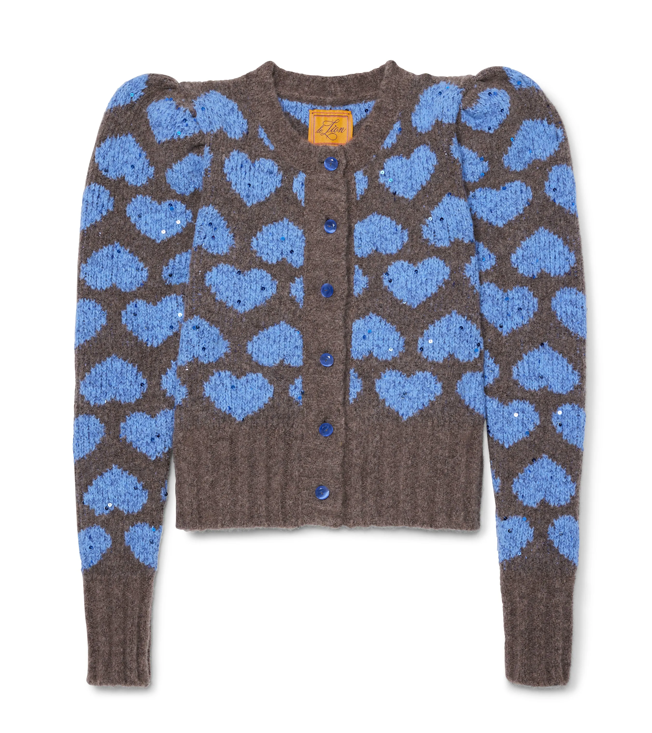 Love Laurita Puff Sleeve Cardigan