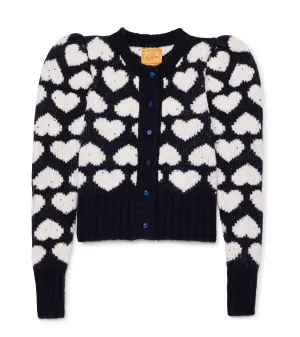 Love Laurita Puff Sleeve Cardigan