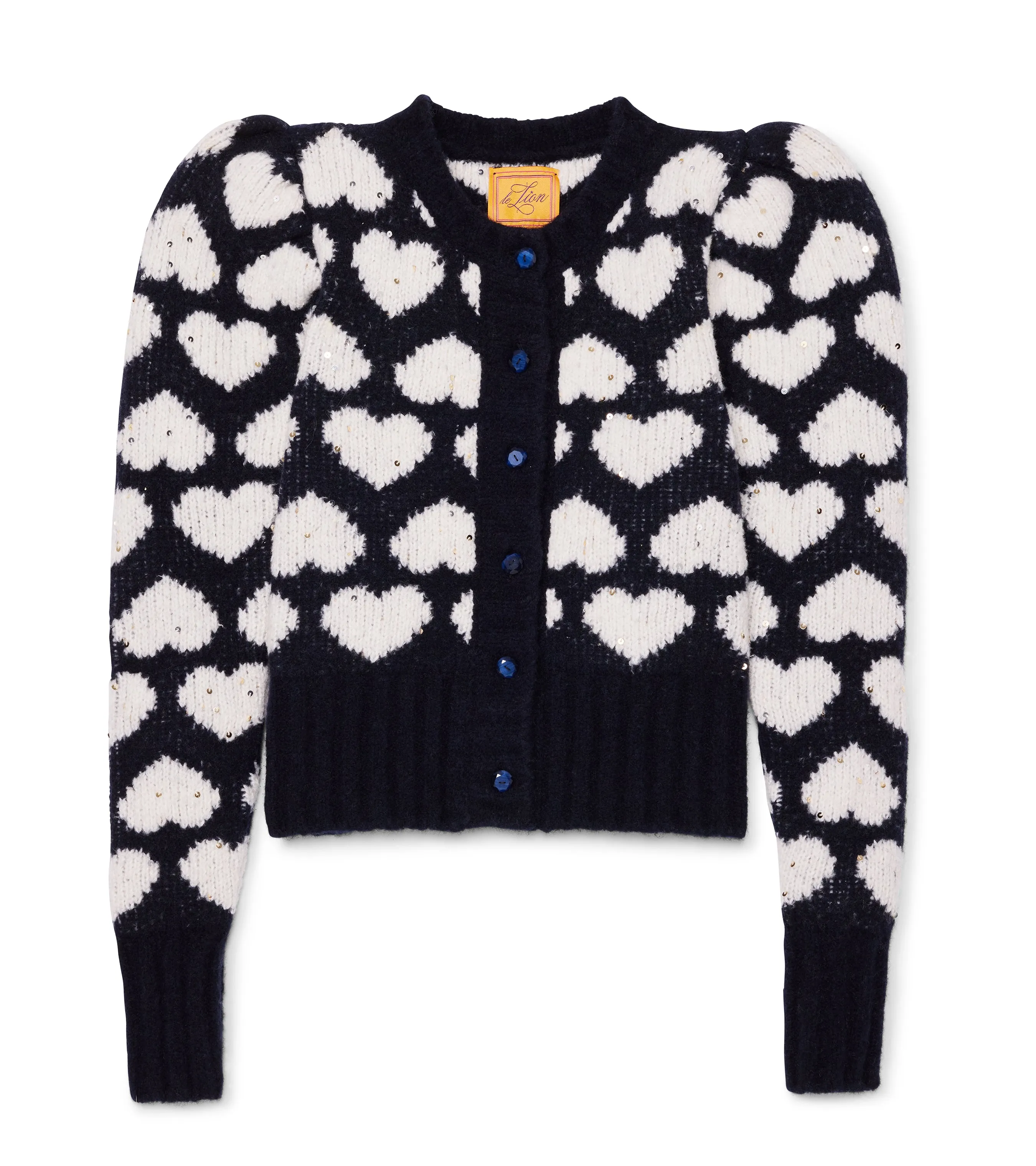 Love Laurita Puff Sleeve Cardigan