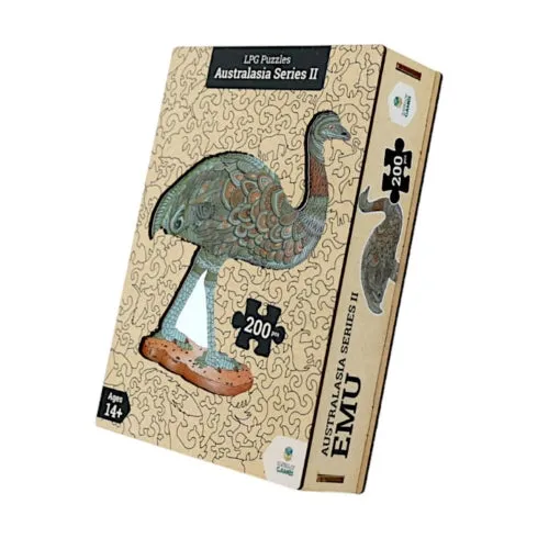 LPG Puzzles Wooden Australiana Puzzle - Emu