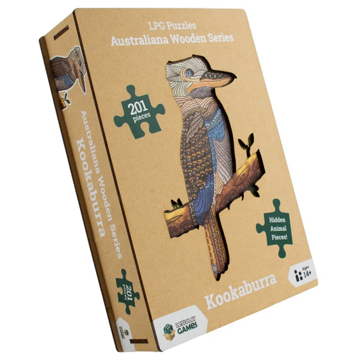 LPG Wooden Puzzle Australiana Series 01 - Kookaburra