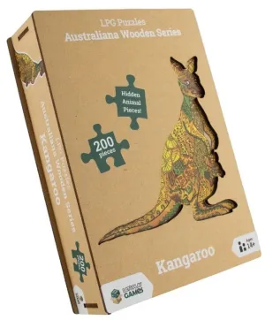 LPG Wooden Puzzle Kangaroo