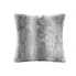 Marselle Faux Fur Square Pillow Grey