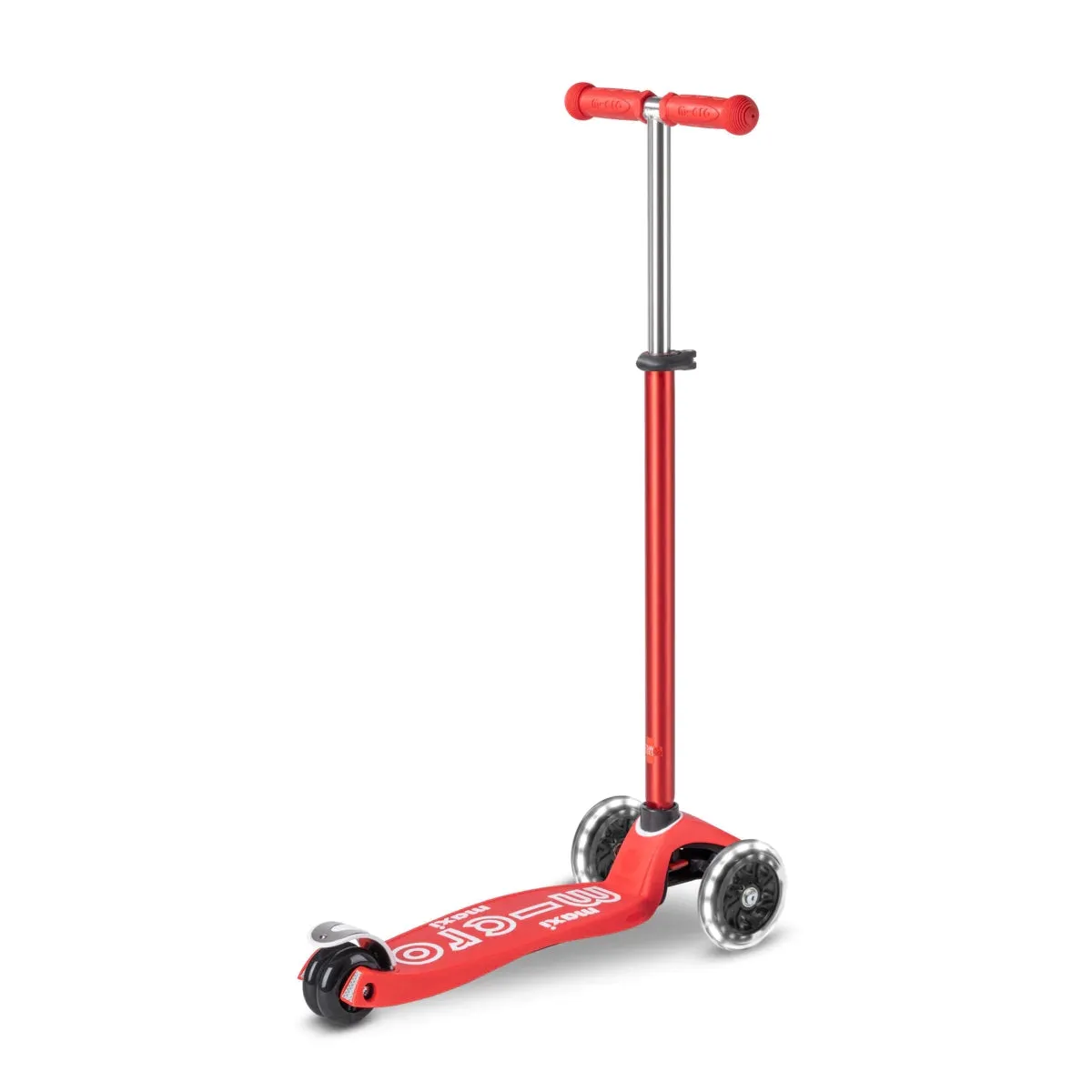 Micro Maxi Deluxe LED Scooter - Red