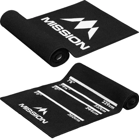 Mission Carpet Dart Mat | Non Slip Back