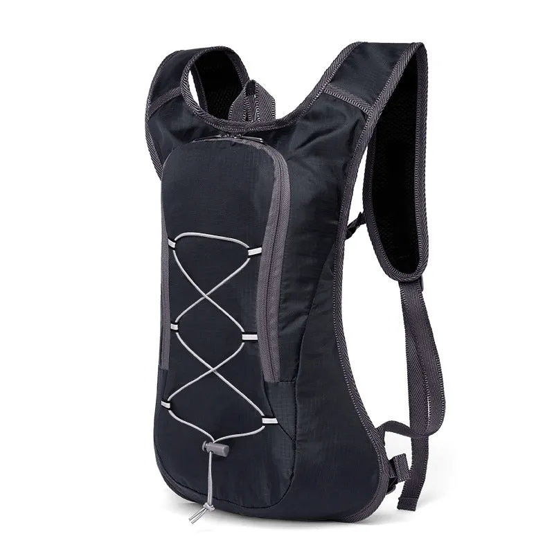 Modern Hydration Backpack with Optional Water Bag
