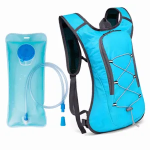 Modern Hydration Backpack with Optional Water Bag