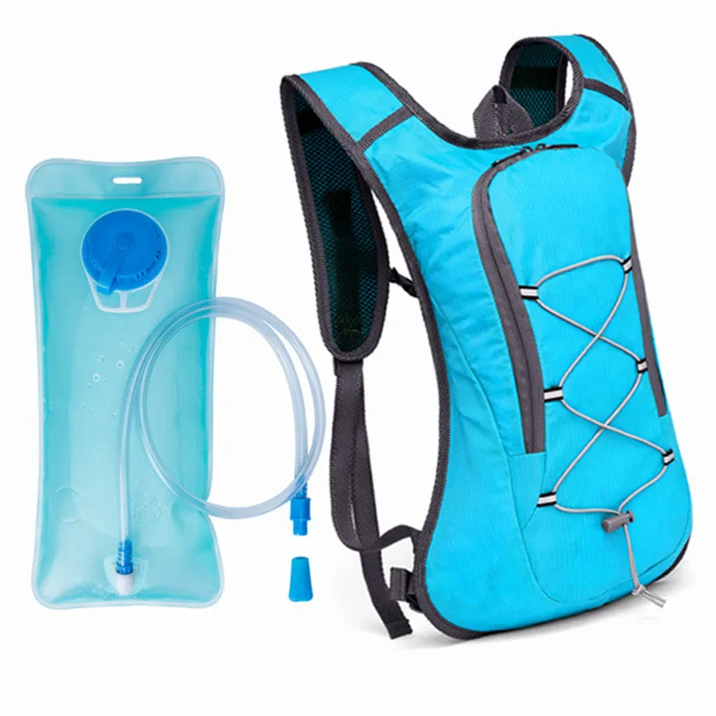 Modern Hydration Backpack with Optional Water Bag