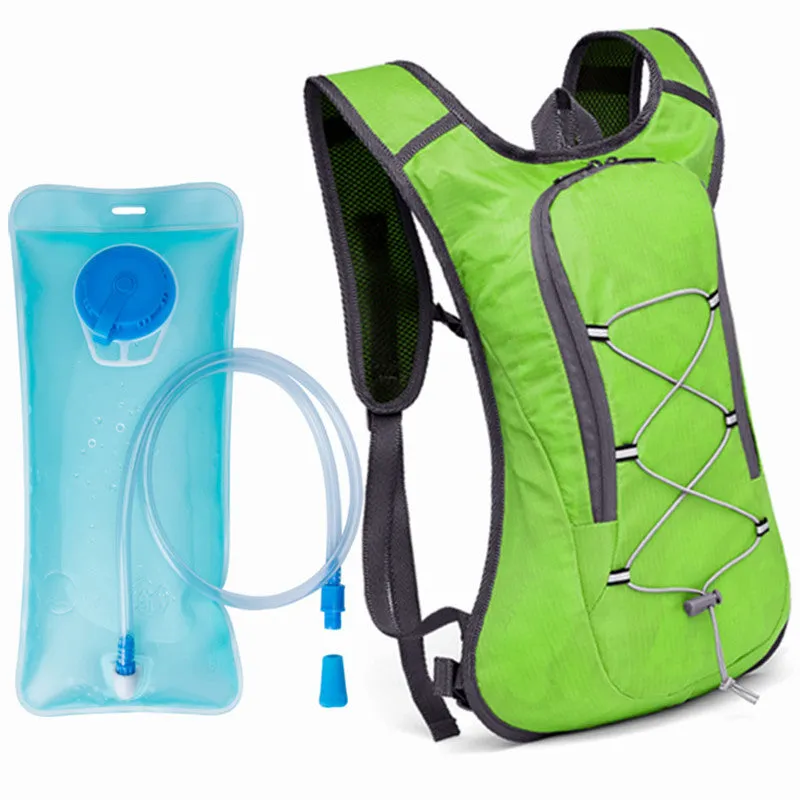 Modern Hydration Backpack with Optional Water Bag