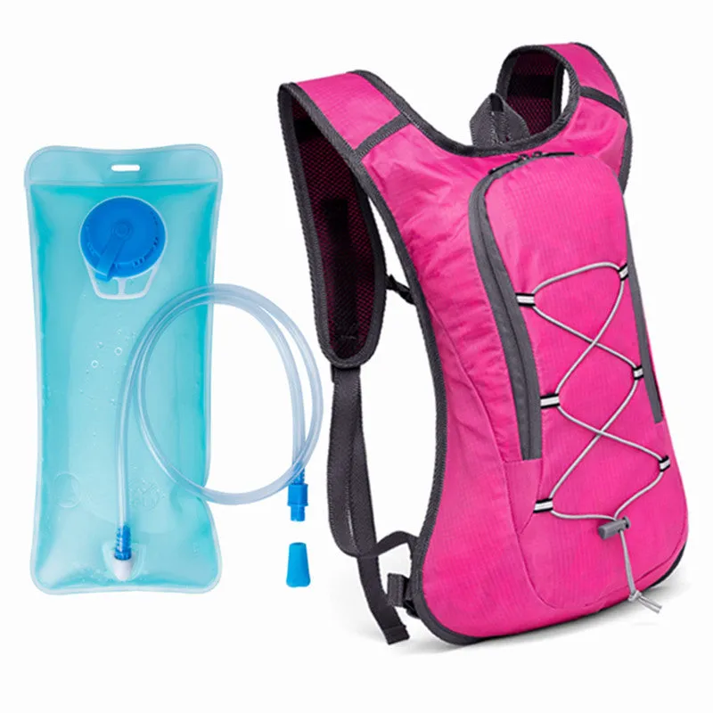 Modern Hydration Backpack with Optional Water Bag