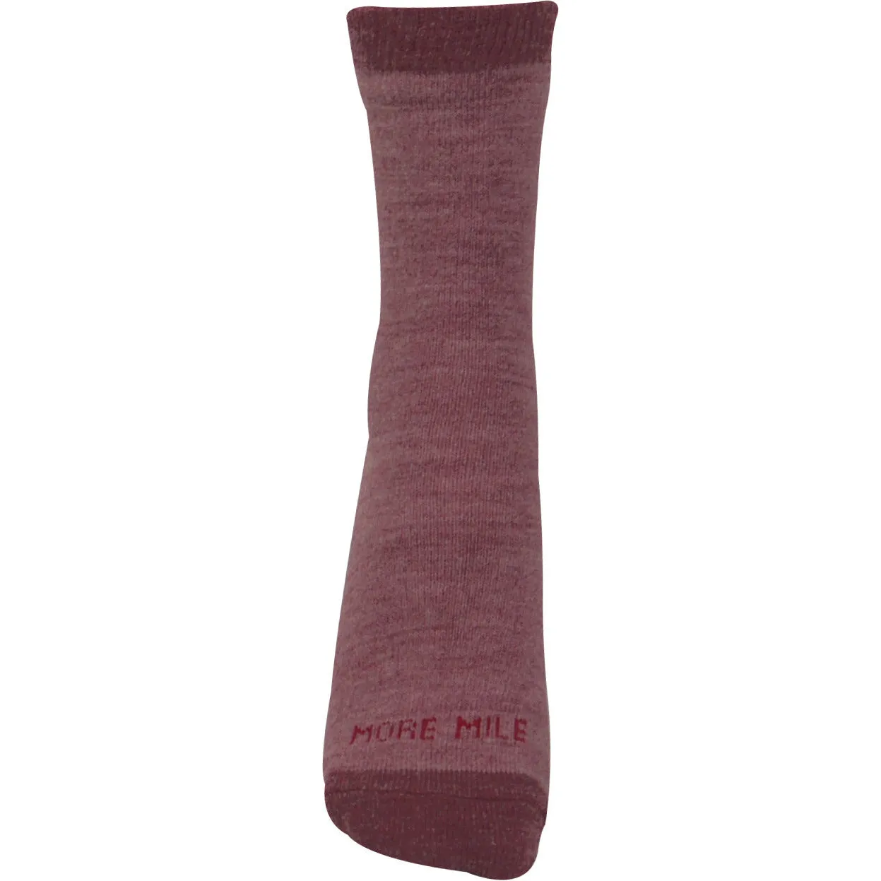 More Mile Double Layer (2 Pack) Womens Walking Socks - Multi