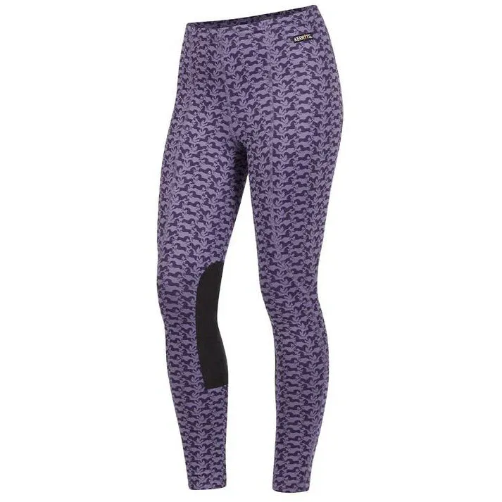 New, Kerrits Kids Performance Knee Patch Riding Tight
