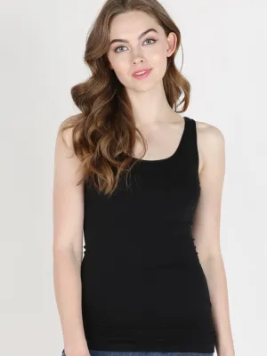 NikiBiki Basic Tank Top - Black