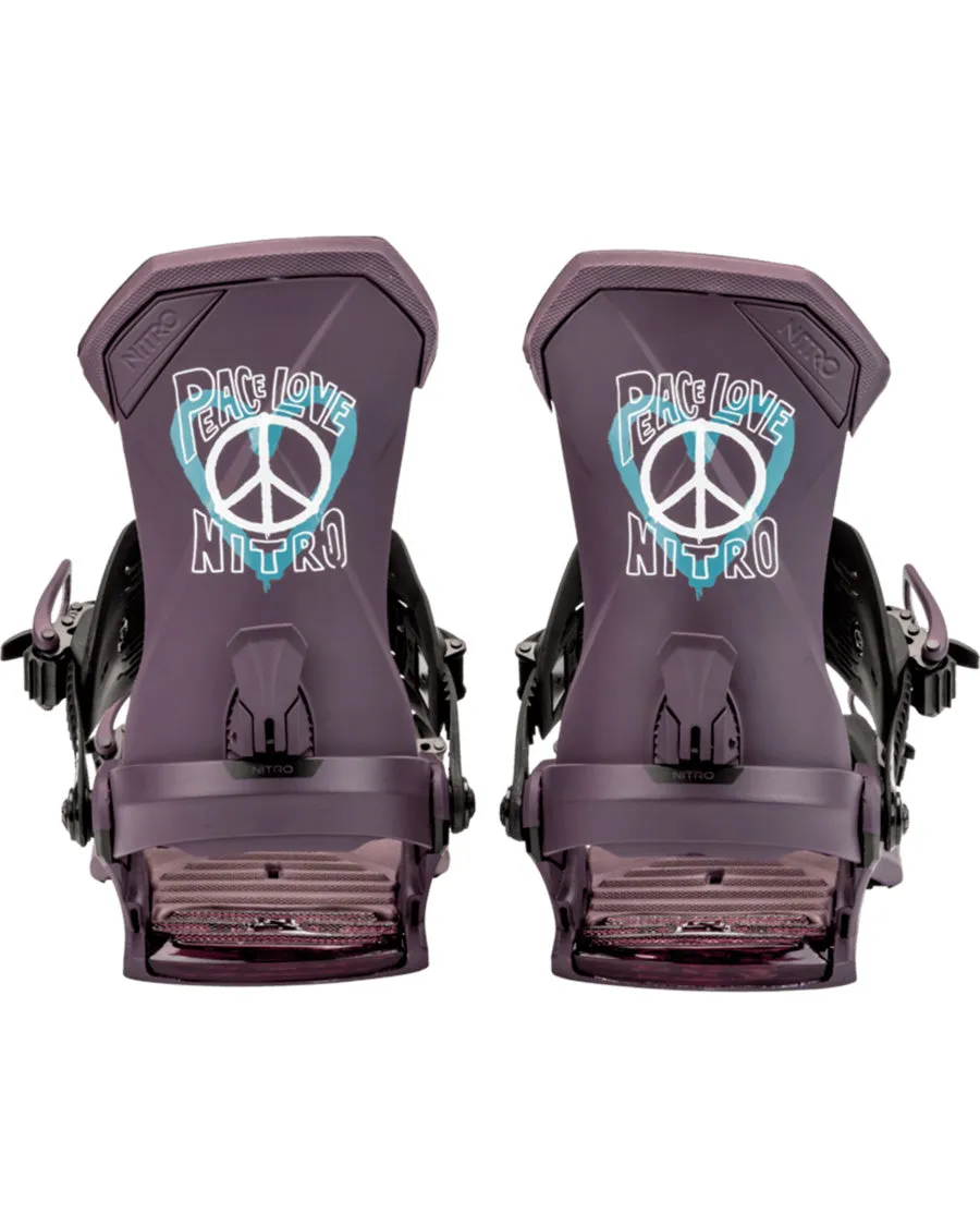 Nitro Men's Team Binding  Peace Love Nitro 2025