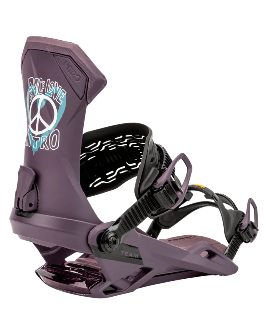Nitro Men's Team Binding  Peace Love Nitro 2025