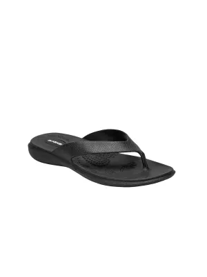 Okabashi Womens Maui Flip Flops Black M/L